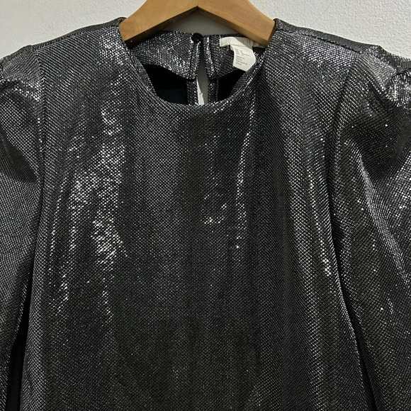 H&M Sequined Mini Dress Size 2 - Picture 9 of 14